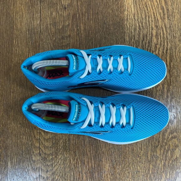 Skechers Go Train Lace Up Sneaker Women’s Size 8.5 Turquoise - Picture 5 of 12